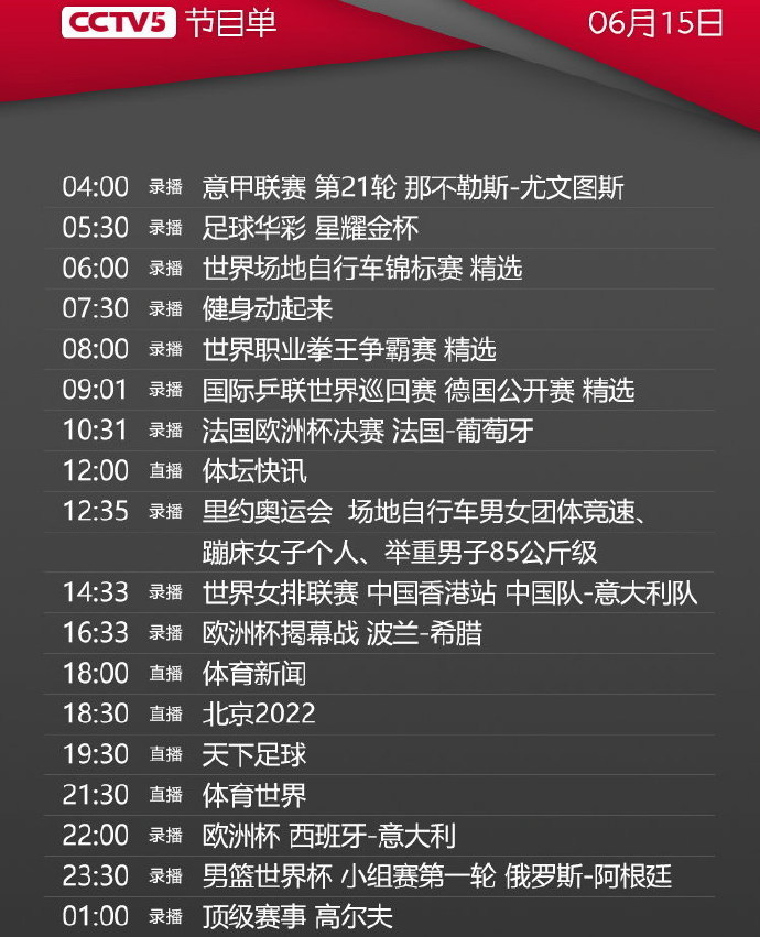 中央六台电视节目表，一览众精彩的视听盛宴