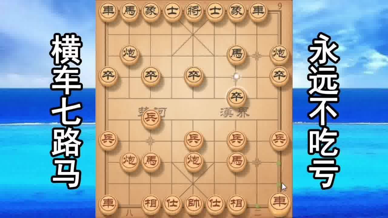 象棋炮的开局策略与变化，有多少种可能性？