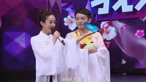 快乐大本营与花千骨剧组，一场精彩的娱乐盛宴