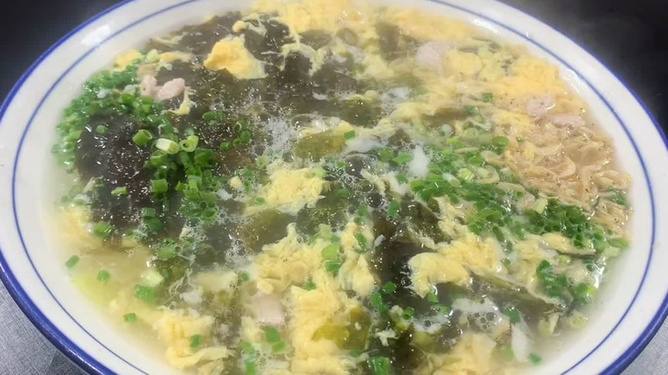 紫菜蛋花汤的制作教程视频