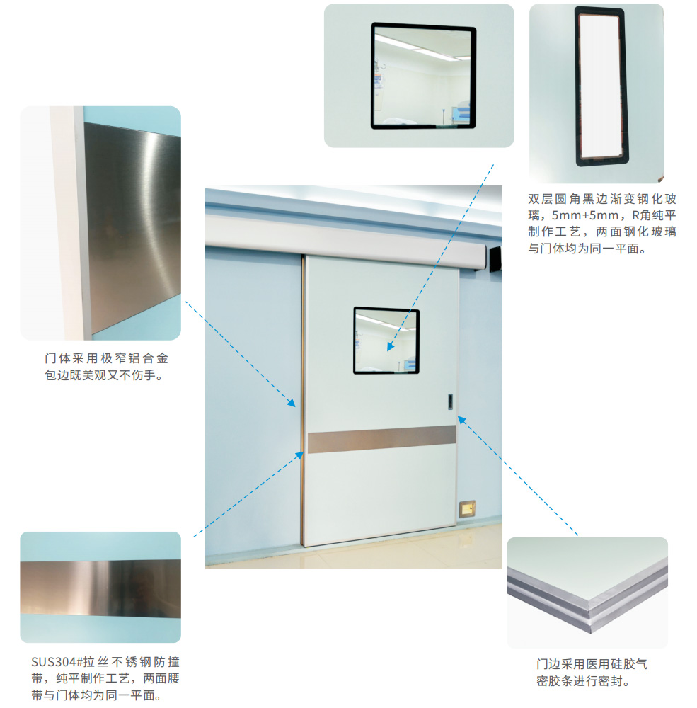 医疗气密自动门，智能化、高效化的医疗环境建设关键要素
