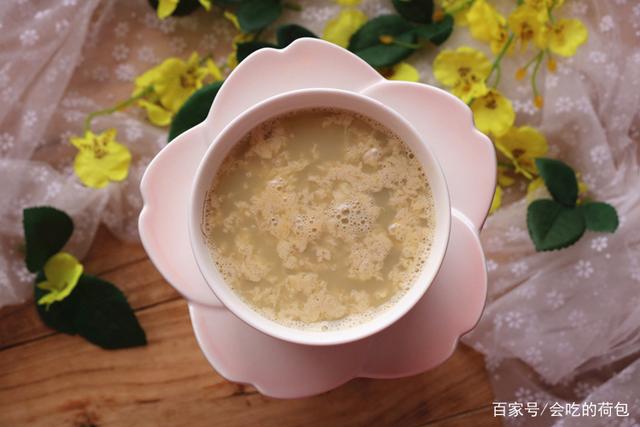 开水冲鸡蛋花的营养与美味