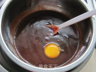 朱古力蛋花汤的制作方法