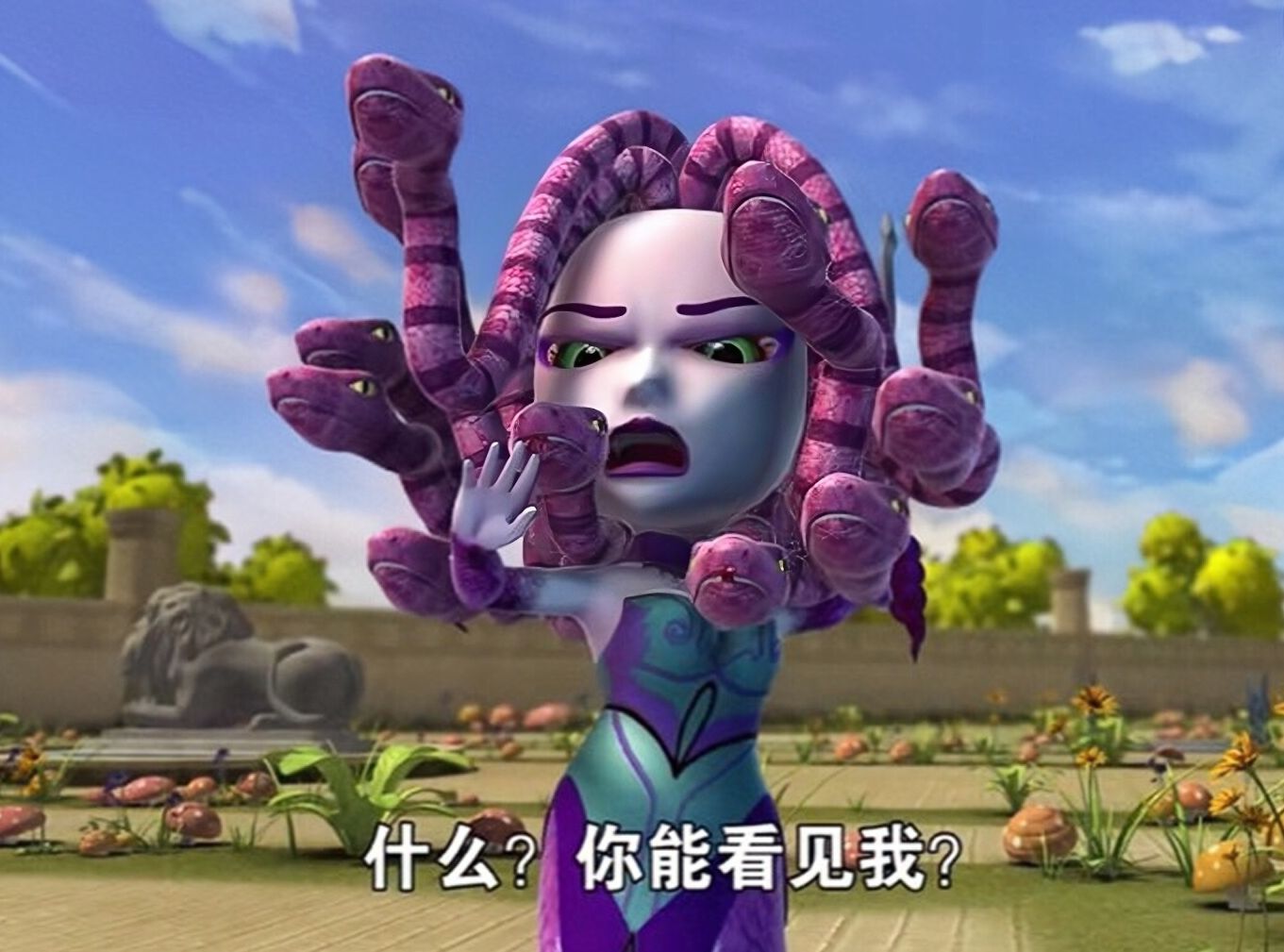 命运与表情的魅力，美杜莎表情包的故事