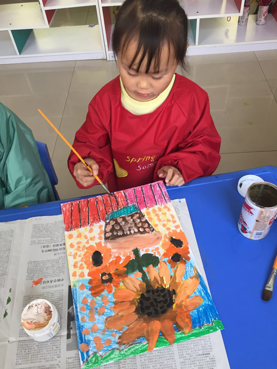 小班向日葵美术教案