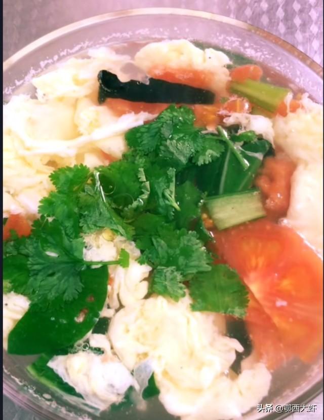 菜心蛋花汤，一道美味与健康并存的佳肴